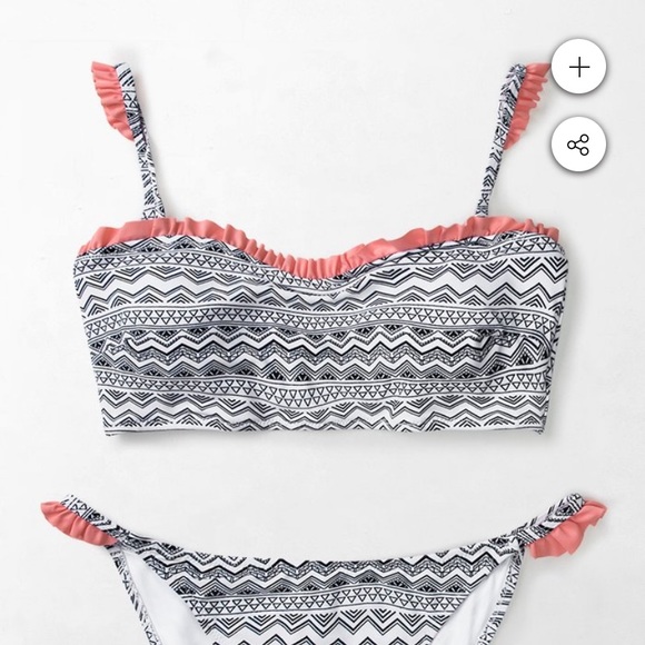 Cupshe geoprint bikini - Picture 2 of 6